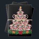 Hoja De Papel De Regalo Cow Christmas Tree Funny Cow Lover Cow Xmas<br><div class="desc">Cow Christmas Tree Funny Cow Lover Cow Xmas</div>