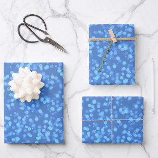 Hoja De Papel De Regalo Crea tu propio patrón de manchas Bokeh personaliza