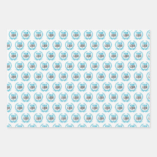 Hoja De Papel De Regalo Crear un logotipo Personalizado  