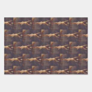 Hoja De Papel De Regalo Cristo muerto en la cruz por Peter Paul Rubens