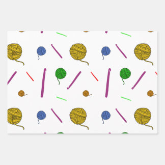 Hoja De Papel De Regalo Crochet