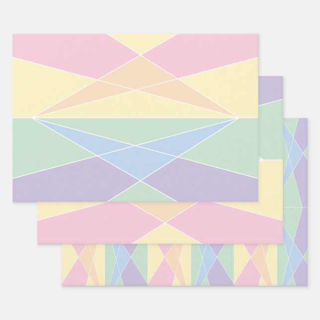 Hoja De Papel De Regalo Crystal Shell (plano) (Set)