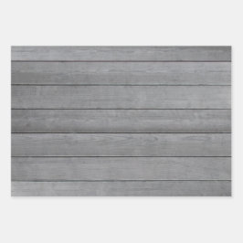 Hoja De Papel De Regalo Cualquier tipo de texto Tipografía Madera Plaid Fa