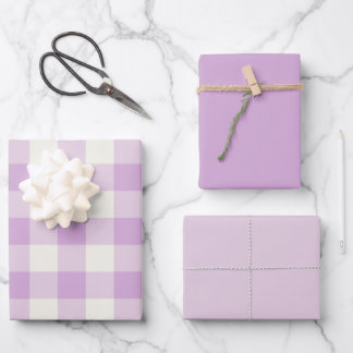Hoja De Papel De Regalo Cuartillo de Lila