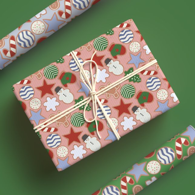 Hoja De Papel De Regalo Cuidados Navidades Personalizados coloridos (Subido por el creador)