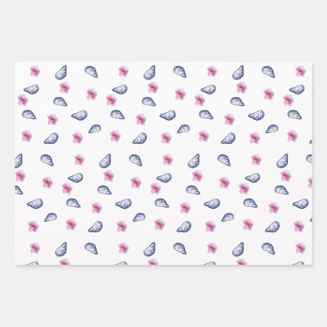 Hoja De Papel De Regalo Cumpleaños con ambiente griego (Anverso)