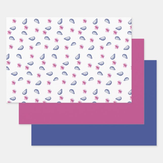 Hoja De Papel De Regalo Cumpleaños con ambiente griego (Set)