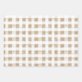 Hoja De Papel De Regalo Cumpleaños de caballo de cuadros florales en blanc