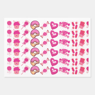 Hoja De Papel De Regalo Cumpleaños de la Patria Colorida