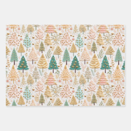 Hoja De Papel De Regalo Cumpleaños del Chica Winter Wonderland