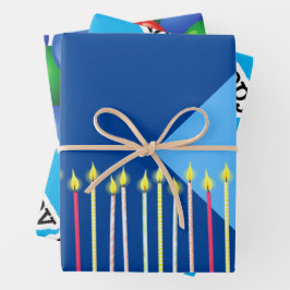 Hoja De Papel De Regalo Cumpleaños del niño