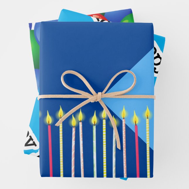 Hoja De Papel De Regalo Cumpleaños del niño (In situ)
