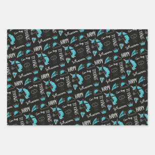 Hoja De Papel De Regalo Cumpleaños divertida