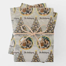 Hoja De Papel De Regalo Custom Photo Christmas Wrapping Paper