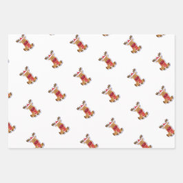 Hoja De Papel De Regalo Cute Gazelle