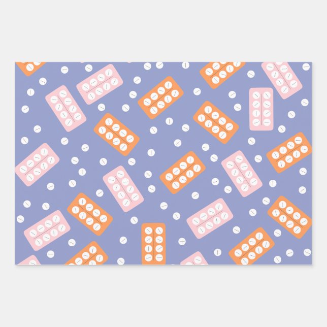 Hoja De Papel De Regalo Cute Pharmacy Tech Wrapping Paper (Anverso)