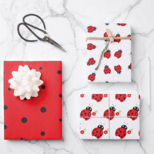 Hoja De Papel De Regalo Cutest Little Ladybug Kids Birday Fiesta