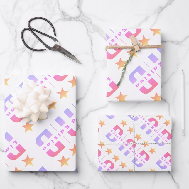 Hoja De Papel De Regalo Dad Limited Edition (Anverso)