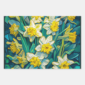 Hoja De Papel De Regalo Daffodils 2