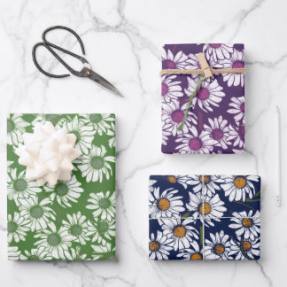 Hoja De Papel De Regalo Daisies