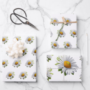 Hoja De Papel De Regalo Daisy Cute — Poder de las flores