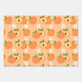 Hoja De Papel De Regalo Daisy de alimentos para frutas de cáscara estético