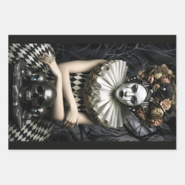 Hoja De Papel De Regalo Dark Romantic Gothic Design