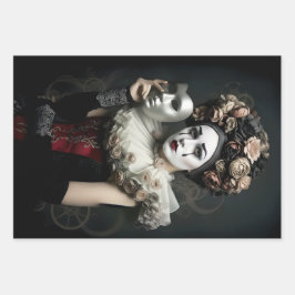 Hoja De Papel De Regalo Dark Romantic Gothic Design