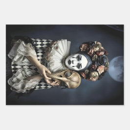 Hoja De Papel De Regalo Dark Romantic Gothic Design