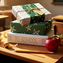 De vuelta al color de la escuela, verde y negro