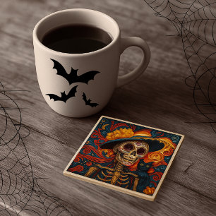 Hoja De Papel De Regalo Decoración para el hogar de Coasters de Otoño de H