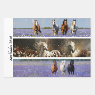 Hoja De Papel De Regalo Decoupage Trenes Estacionales 26x26 para Sierras M