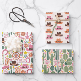 Hoja De Papel De Regalo Delicias del Chica occidental