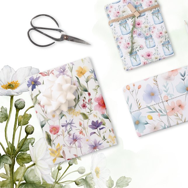 Hoja De Papel De Regalo Delicios de flores silvestres (Subido por el creador)