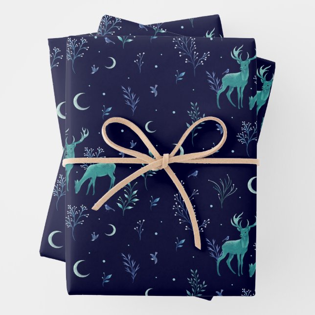 Hoja De Papel De Regalo Depósito de luz luna (In situ)
