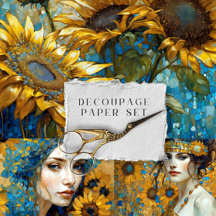 Hoja De Papel De Regalo Desenlace botánico vintage de floral rústica