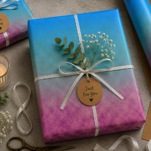 Hoja De Papel De Regalo Desvanecimiento Celestial