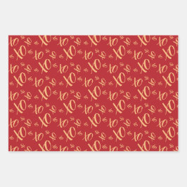 Hoja De Papel De Regalo día de san valentín