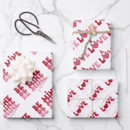 Hoja De Papel De Regalo Día de San Valentín