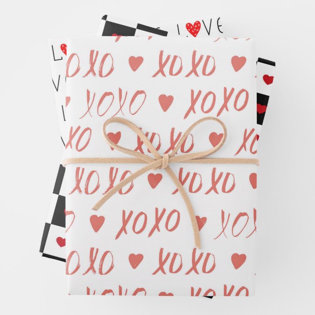 Hoja De Papel De Regalo Día de San Valentín (In situ)
