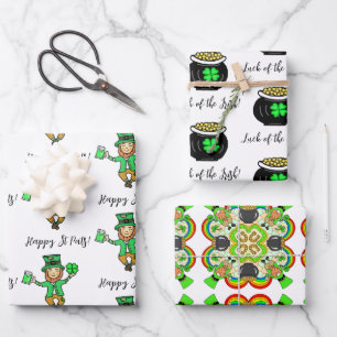 Hoja De Papel De Regalo Día del personalizado St Patrick