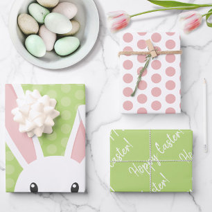 Hoja De Papel De Regalo Diablos de primavera lindo Feliz Pascua divertido