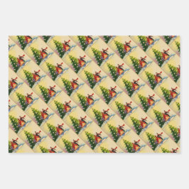 Hoja De Papel De Regalo Dickens style Christmas illustration