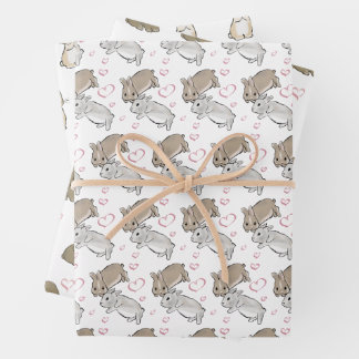 Hoja De Papel De Regalo Different bunny 