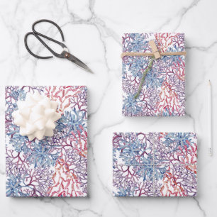 Hoja De Papel De Regalo Diseño 5 de la serie de composición de acuarela su