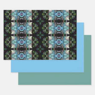 Hoja De Papel De Regalo Diseño abstracto fuera de este mundo