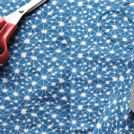 Hoja De Papel De Regalo Diseño basado en fractal de resumen de red neural