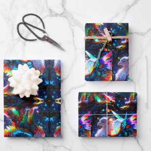 Hoja De Papel De Regalo Diseño de Anime Griffin Rōnin