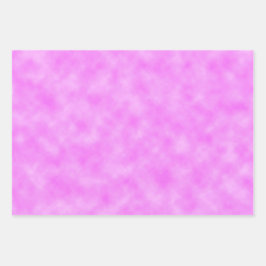 Hoja De Papel De Regalo Diseño de arte abstracto de nubes creadas púrpura 