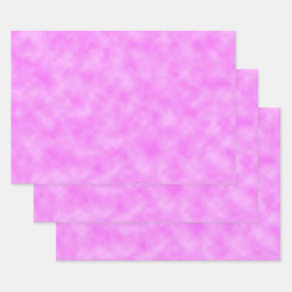 Hoja De Papel De Regalo Diseño de arte abstracto de nubes creadas púrpura 